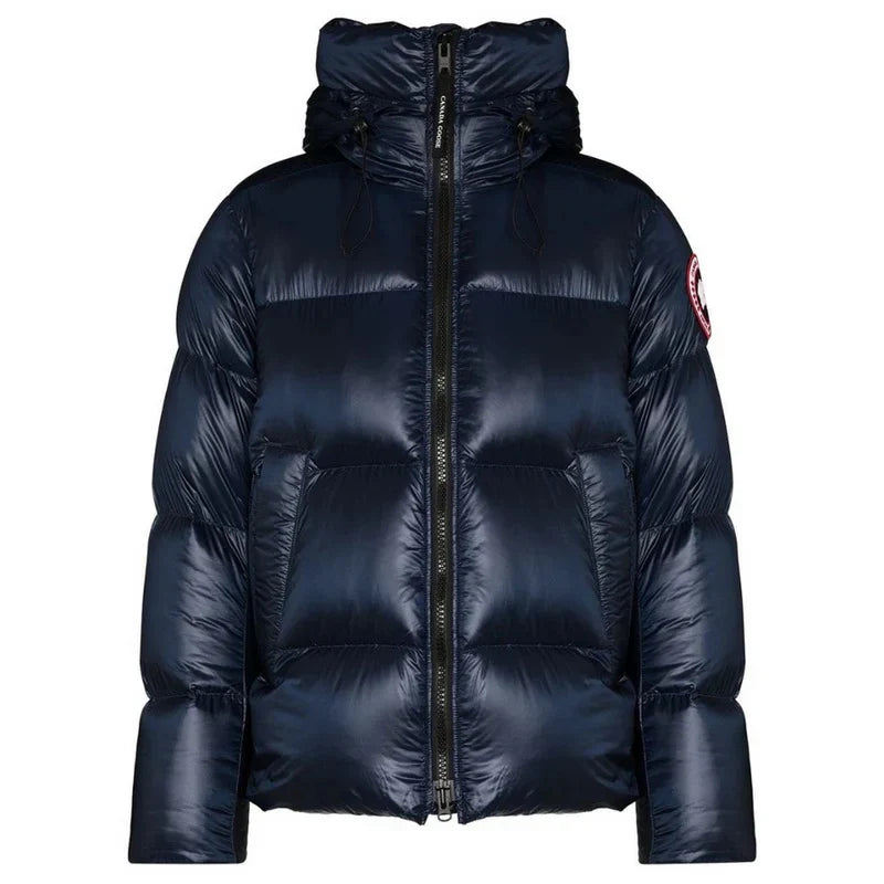 "Goose" Shiny Puffer Blue